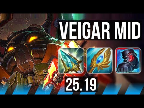 VEIGAR vs XERATH (MID) | 12/0/7, Legendary | EUW Master | 25.19