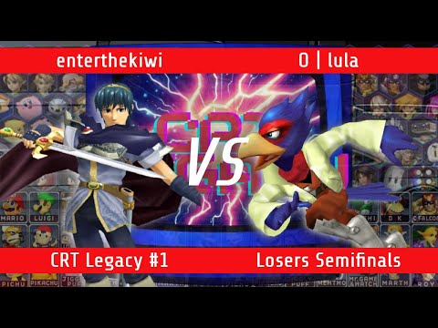 enterthekiwi (Marth) vs lula (Falco) | Losers Semis | CRT Legacy #1