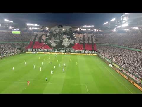 Oprawa meczu Legia - Astana (2.08.2017)