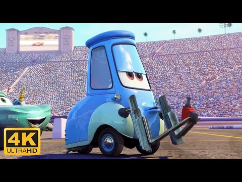 Guido Pit Stop Scene (Cars 2006) (Remastered 4K 60FPS)