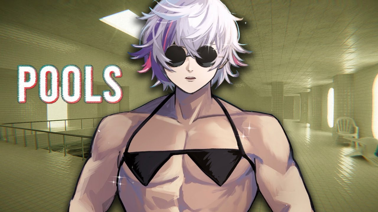 【POOLS】とある巨大プール施設をただ歩くだけのはず、、【不破湊/にじさんじ】