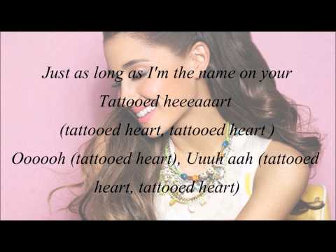 Tattooed Heart Ariana Grande Lastfm