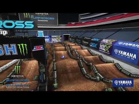 AMAスーパークロスRd15 ナッシュビル コース紹介動画