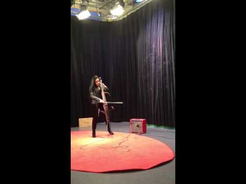 Tina Guo - Behind the Scenes - Soundcheck at FOX for Good Day Orlando