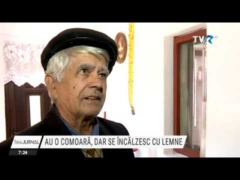 Stau pe o comoara dar se incalzesc cu lemne