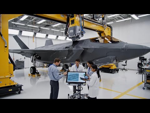 Inside the Manufacturing Process of the F 35 Lightning II  The World’s Most Advanced Integrated Comb