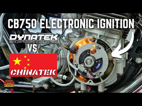 CB750 Electronic Ignition Install - Chinatek VS Dynatek