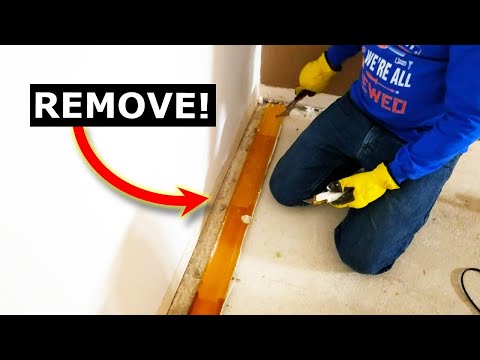 DIY How To Remove Baseboards, Trim, Moulding - No Wall Damage