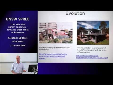 UNSW SPREE 201512-17 Alistair Sproul - Low and Zero Energy Buildings