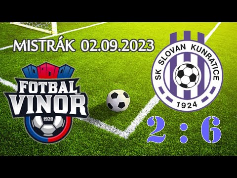 FK VINOŘ 1928 z.s - SK SLOVAN KUNRATICE z.s.   (02.09.2023)