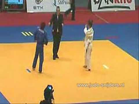 Judo Hamburg 2008 Kharitonova (RUS) - Tarangul (GER)