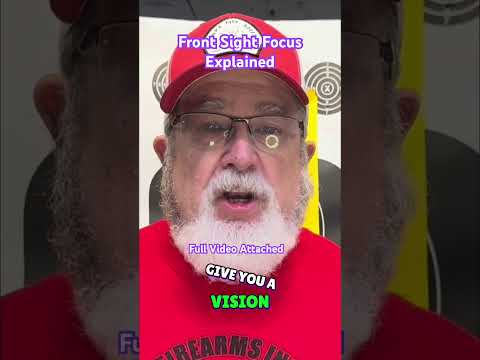 The Secret to Shooting Accurately (Front Sight Focus Explained)