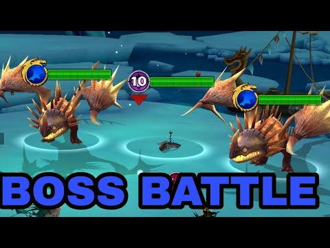 The Final Boss Battle vs 2 Hunterbolts - New Gauntlet Event - Dragons:Rise of Berk New Update
