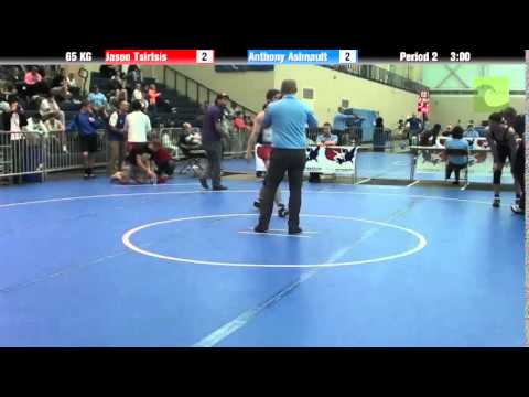65 KG Jason Tsirtsis vs Anthony Ashnault