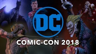 DC at the Sideshow Booth - SDCC 2018