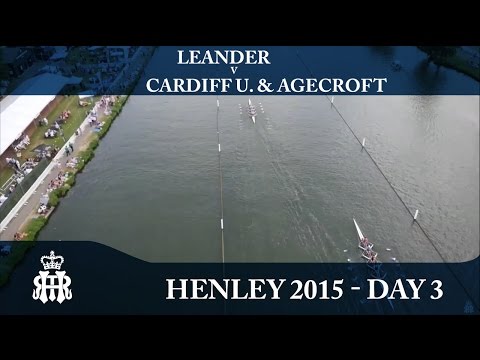 Leander v Cardiff U. & Agecroft | Day 3 Henley 2015 | Prince of Wales