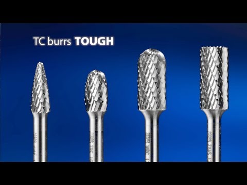 Tungsten carbide high-performance burr TOUGH-S cylindrical ZYA dia. 12x25 mm shank dia. 6 mm impact-resistant Youtube