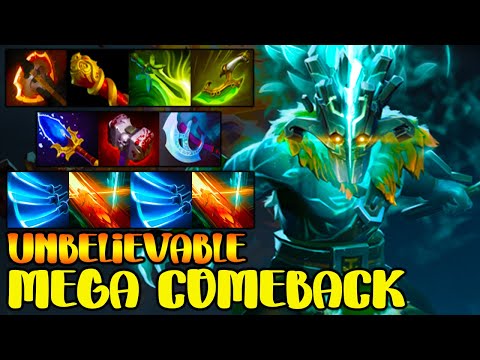 THE MOST UNBELIEVABLE MEGA COMEBACK - INTENSE CARRY JUGGERNAUT - BEST TEAM FIGHT - DOTA 2 GAMEPLAY
