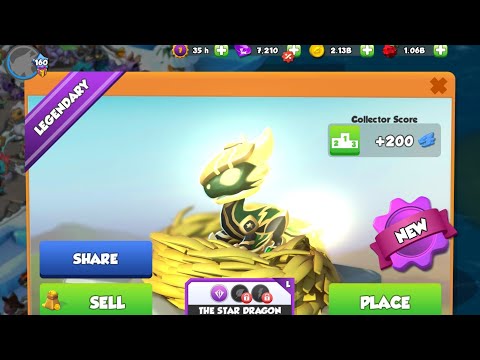 Hatching The Star Dragon | DOTM | Unlocking The New Arcana Dragon | Dungeon | Dragon Mania Legends