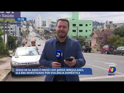 Prisão de idoso com armas ilegais chama atenção no Oeste de SC