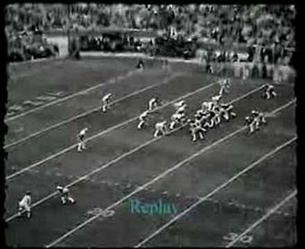 1975 Notre Dame vs. Georgia Tech - Kickoff & early scoring