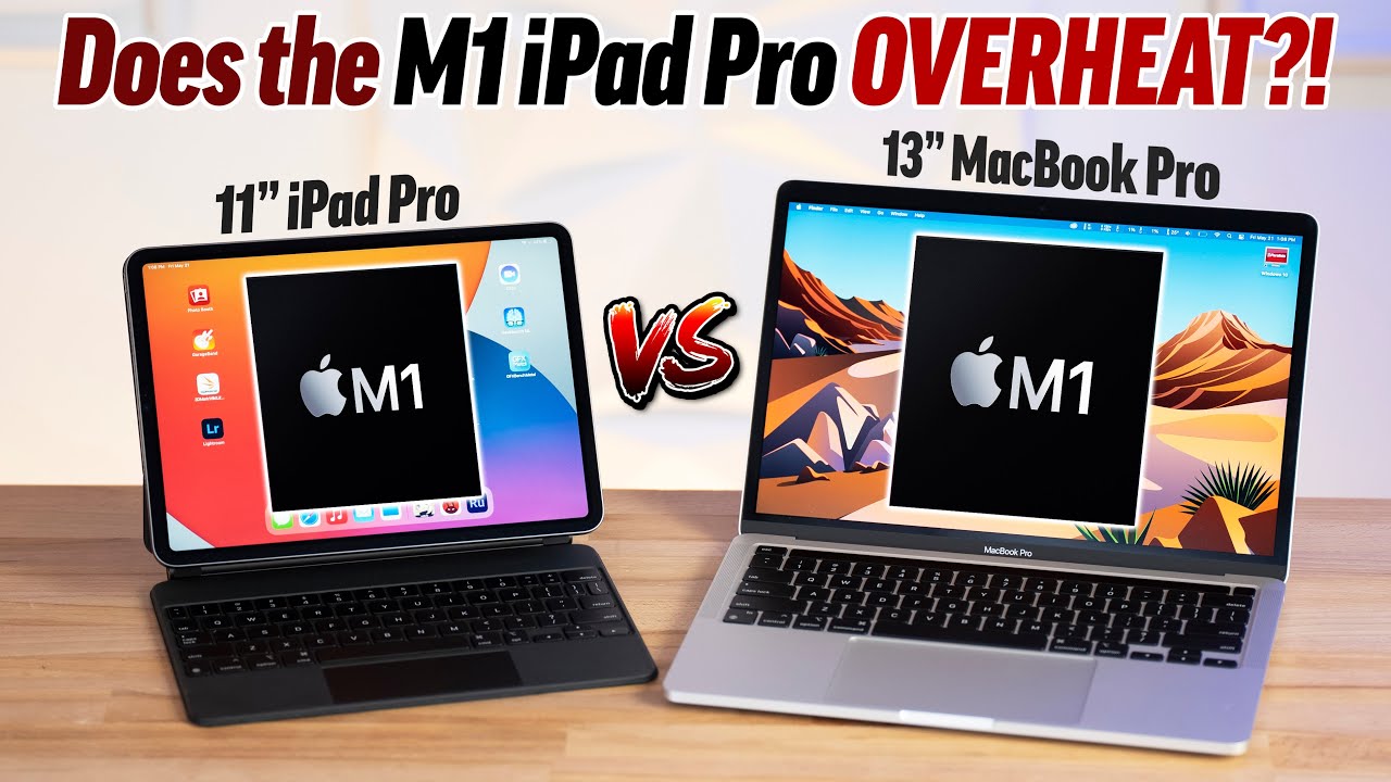 M1 iPad Pro vs M1 MacBook Pro - Thermal Throttle TEST! 🔥