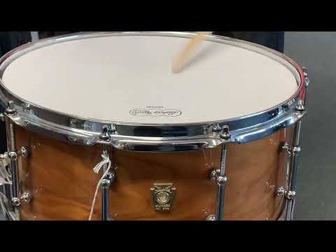 NEW Ludwig Classic Maple 6.5x14 Snare Drum - Black Walnut image 11