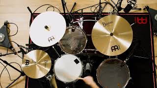 Byzance Traditional Complete Cymbal Set by Meinl Cymbals BT-CS1