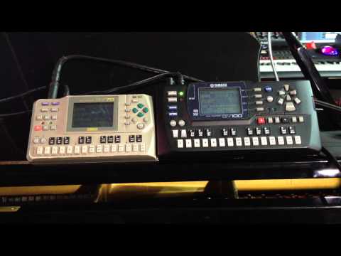 Kris Nicholson Demos His Yamaha QY 70 & QY 100 Music Sequencers