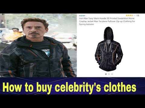 how to buy celebrity clothes | how to buy tony stark jacket | how to buy clothes online online