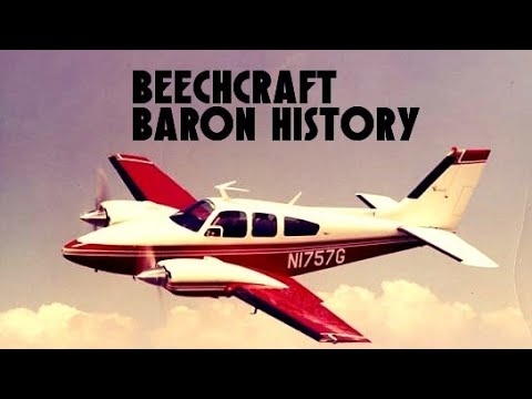 Beechcraft Baron History all models. From the 1961 55 to the current G58.