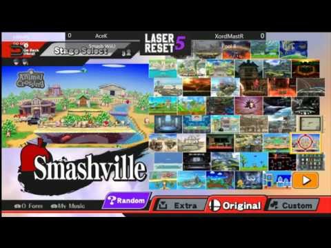 Laser Reset 5 - Smash 4 Singles - AceK vs. XordMaster - Pools