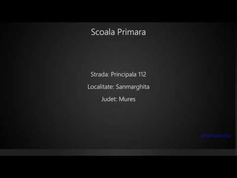 Scoala Primara Sanmarghita
