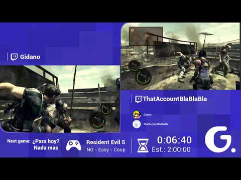 Spanish GRUPITO Showdown #4 - Resident Evil 5 - Coop - Easy por ThatAccountBlaBlaBla y Gidano