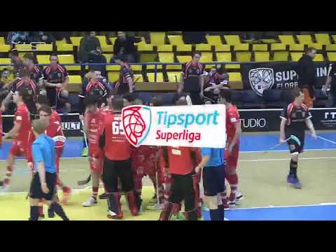 Highlights Tipsport Superligy: Florbal Ústí -Tatran Střešovice 7:6p