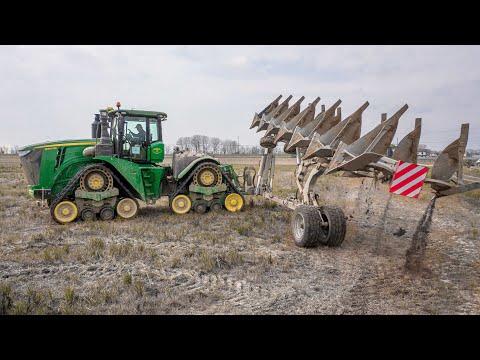 John Deere 9620RX + Ermo SPEV 7 plowshares! | Massignani