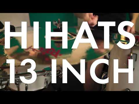 Rech Nuclear 13'' Hi Hat Cymbals | Rech Cymbals