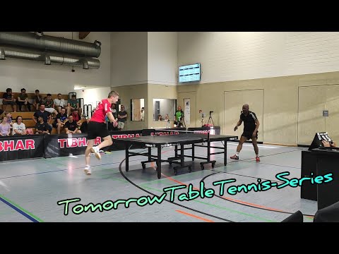 Es wird spannend im Halbfinale - TomorrowTableTennis-Series - Kazeem Nasiru vs Kestutis Zeimys