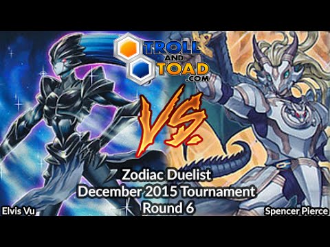 Heroes (Elvis Vu) Vs PePe (Spencer Pierce) - Yugioh Zodiac Tourney R6 December 2015