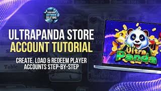 Download the video "Ultra Panda Store Account Tutorial | Create, Load & Redeem Player Accounts Step-by-Step"