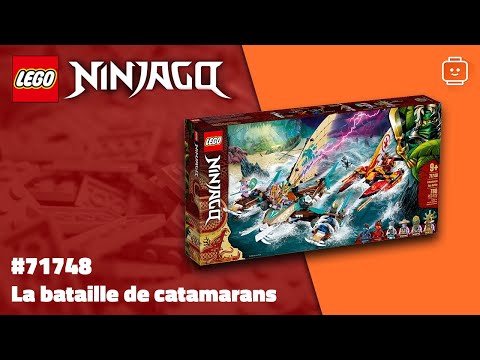 Vidéo LEGO Ninjago 71748 : La bataille de catamarans