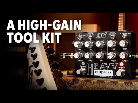 Empress Effects Heavy Overdrive Pedal | Sweetwater Empress Effects Heavy Overdrive Pedal | Sweetwater