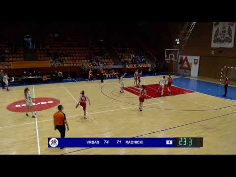 1ZLS 13. kolo / ŽKK Vrbas Medela - ŽKK Radnički / 18.01.2020.