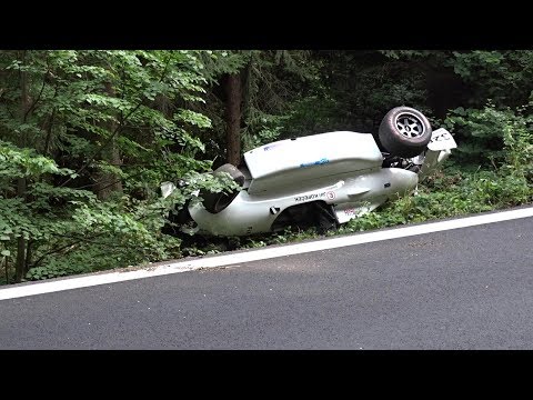 Závody do vrchu, crash, zajímavé záběry - Ústecká 21