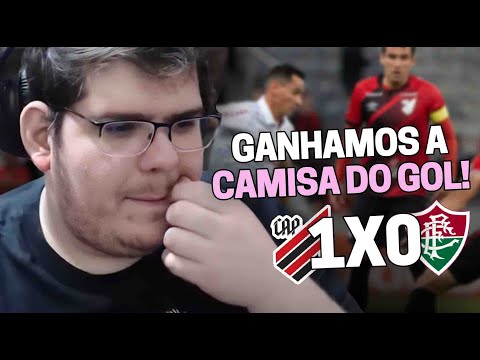 MELHORES MOMENTOS DE ATHLETICO-PR 1X0 FLUMINENSE: LIVE DO CAZÉ | Cortes do Casimito
