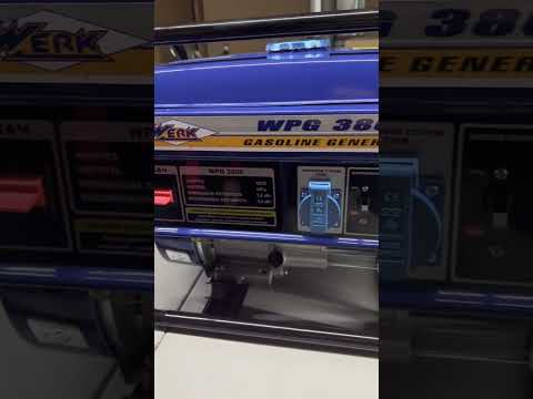 Бензиновый генератор WERK WPG 3800