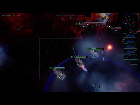 Battlefleet Gothic Armada 2 Multiplayer: Imperial navy vs TAU Protector fleet