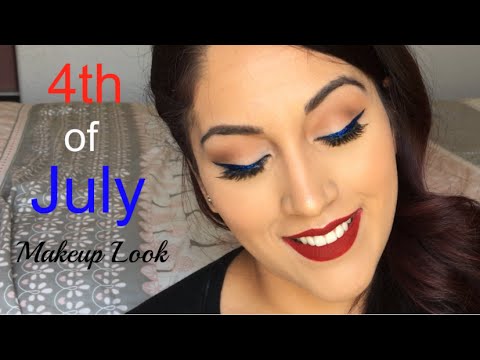 Fourth Of July Makeup Look | 35O Palette Video