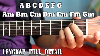 Download lagu Belajar Kunci Gitar Dasar Cepat Untuk Pemula [Major dan Minor] FULL DETAIL mp3