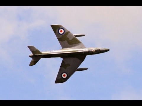 RC MIXED JETS SLOT - HUNTER / COUGAR / WIZARD - LONG MARSTON MODEL AIRCRAFT SHOW - 2015